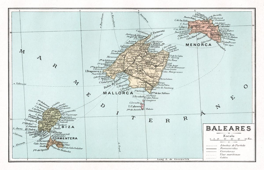 Baleares Map