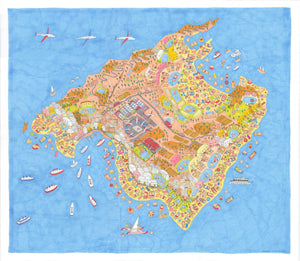 Illustrated Mallorca Map