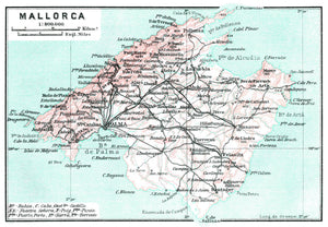 Mallorca Island Map