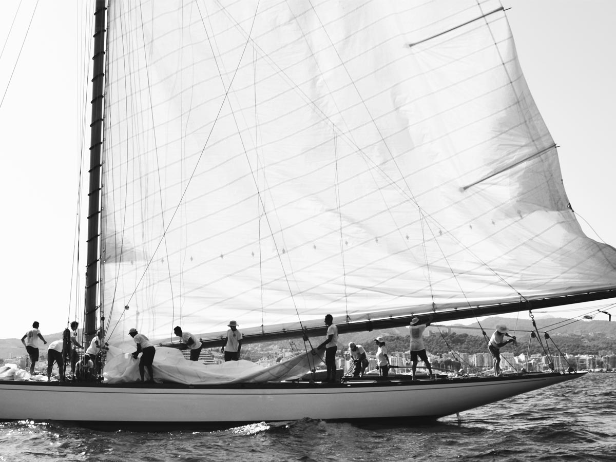 Classic Regatta Sailing Yacht 01