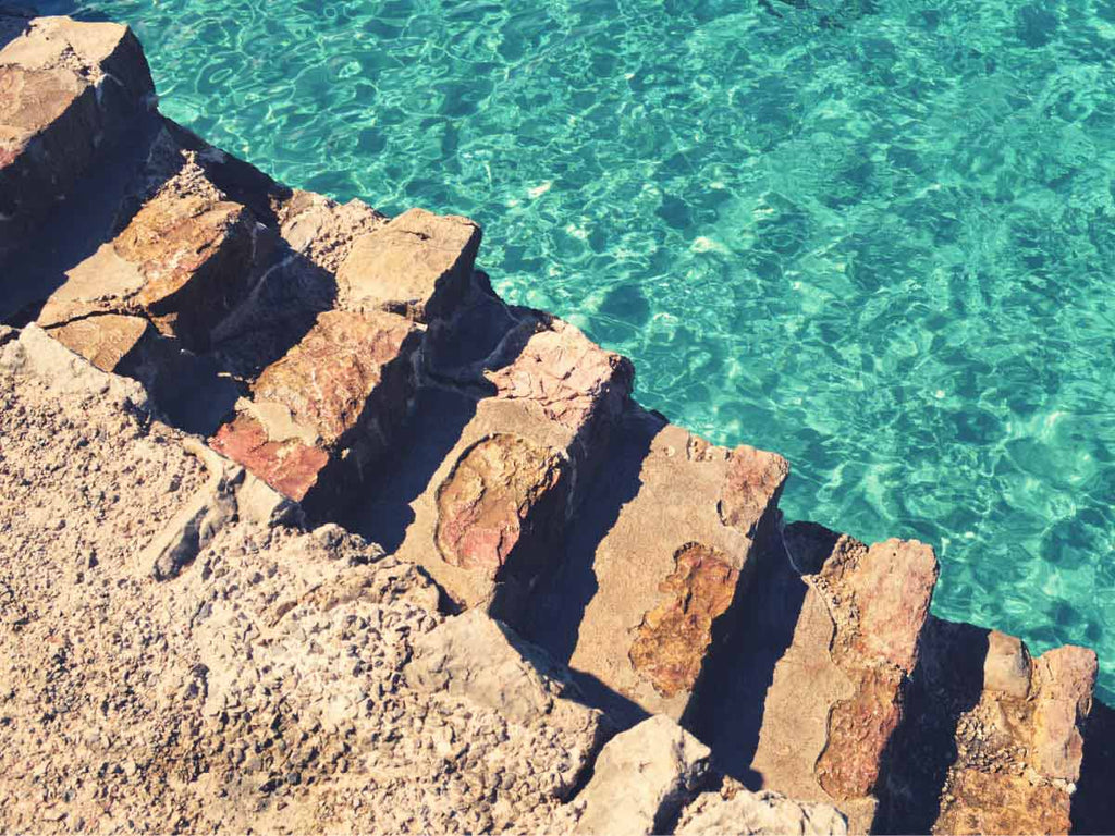 Cala Sant Vicent Stone Stairs