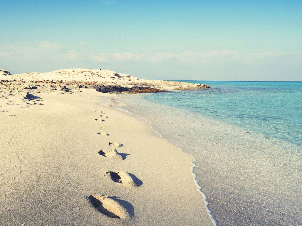 Beach Footprints